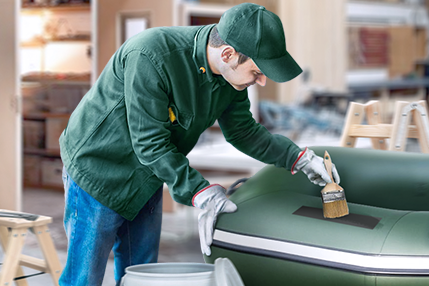 Ремонт лодок